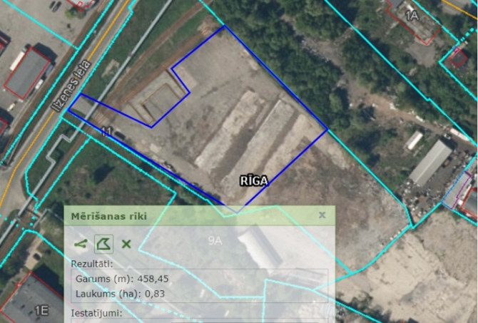 Предлагается участок земли по улице ILZENES.  + Подъезд к железнодорожному вокзалу; + Рига - изображение 7