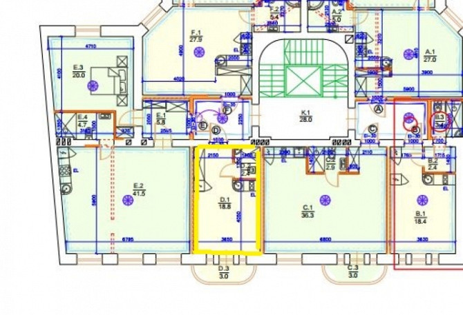 Продаётся элегантная квартира с балконом в полностью отреставрированном Рига - изображение 4