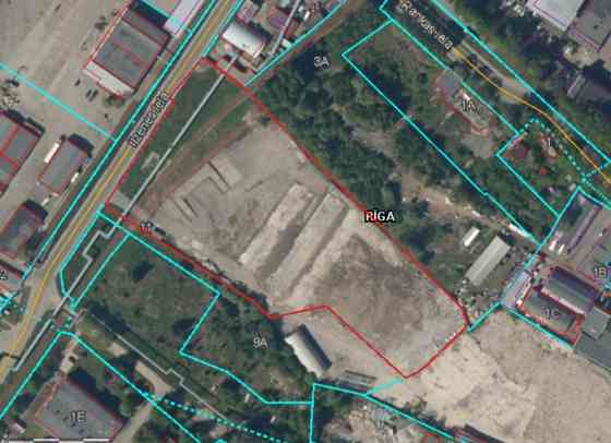 Предлагается участок земли по улице ILZENES.  + Подъезд к железнодорожному вокзалу; + Rīga