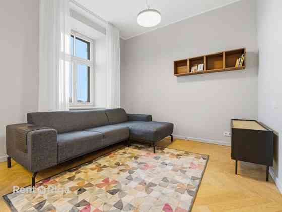 Apartment with a Wonderful View of Old Riga and the Daugava Bridges, Available for Long-Term Rent  L Рига