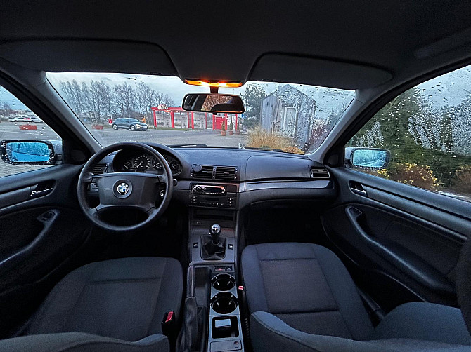 Pārdodu BMW 316, e-46, 1.8 benzīns. 2002. gads, virzuali loti labi saglabajies. odometrs 185300... Олайне - изображение 6