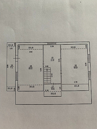 Продаётся уютный двухэтажный дом с участком 5200 м² (35 км от Резекне) Strūžāni, Gaigalavas... Другой - изображение 18