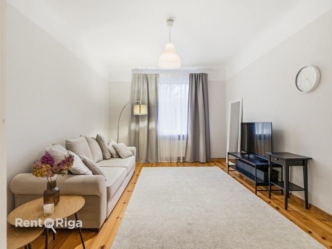 Izīrē gaišu un mājīgu 3 istabu dzīvokli Āgenskalnā!  Māja ar trīs stāviem un četriem dzīvokļiem, tāp Рига - изображение 5