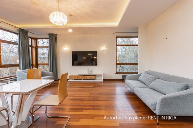 Сдается просторная четырехкомнатная квартира (138 кв.м) с большой террасой и Рига - изображение 3