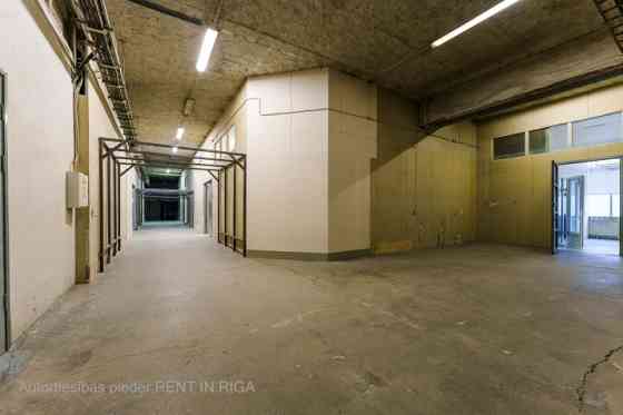 Heated production or warehouse premises on the 2nd floor.  The building was constructed in 1994 base Рига