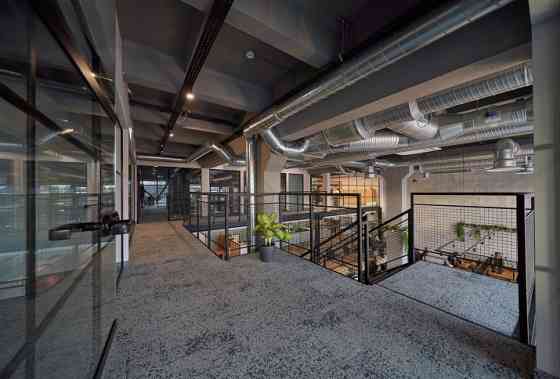 A modern, fully furnished and well-equipped office with a separate faade entrance. The premises are  Rīga