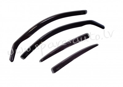 27180 HEKO - Wind deflectors RENAULT Scenic III / Grand Scenic II 5d 2009-2016 (rear deflectors incl Рига - изображение 1