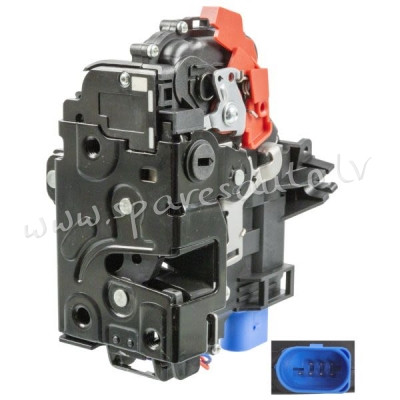 9580ZC-3F - 3D4839015A, 7L0839015 rear L - Durvju Slēdzene - VW TOUAREG (2002-2006) Рига - изображение 1