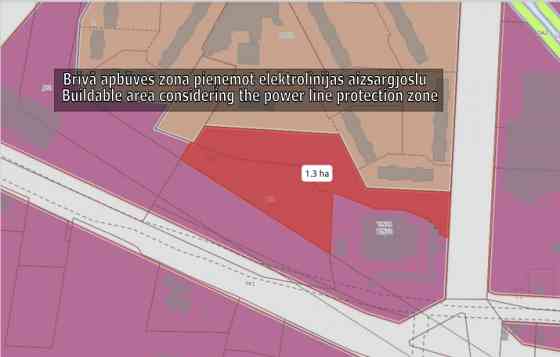 Фасадный земельный участок на улице Бикерниеку!  Предлагается объект, состоящий Rīga