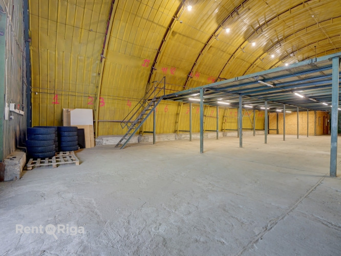 Просторный двухэтажный ангар рядом с SENUKAI  Характеристики помещения: + Общая Рига - изображение 3