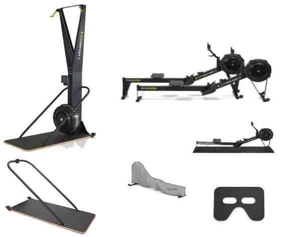 Concept2 RowErg+SkiErg Bundle Jauna Fitnesa Iekārta – Sāciet savu Mājas Sporta Zāli! Pārdošanā... Рига