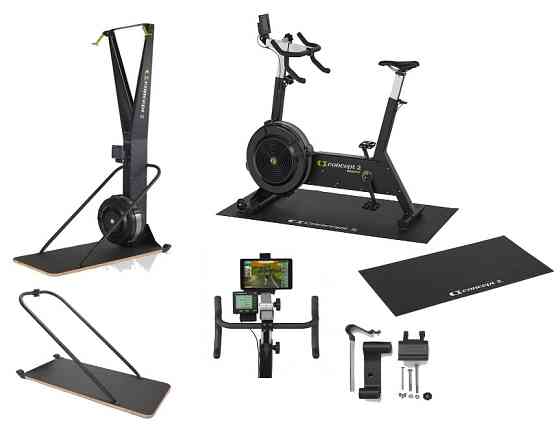 Concept2 BikeErg+SkiErg Bundle Jauna Fitnesa Iekārta – Sāciet savu Mājas Sporta Zāli! Pārdošanā... Рига
