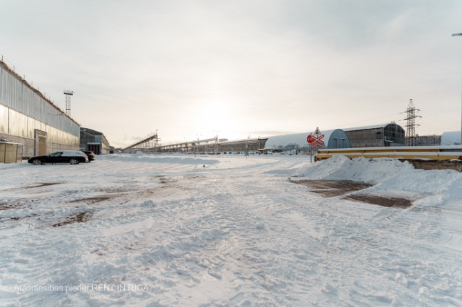 Warehouse No. 20 in the industrial area at 24 Braslas Street.  A metal hangar with one large space m Рига - изображение 6