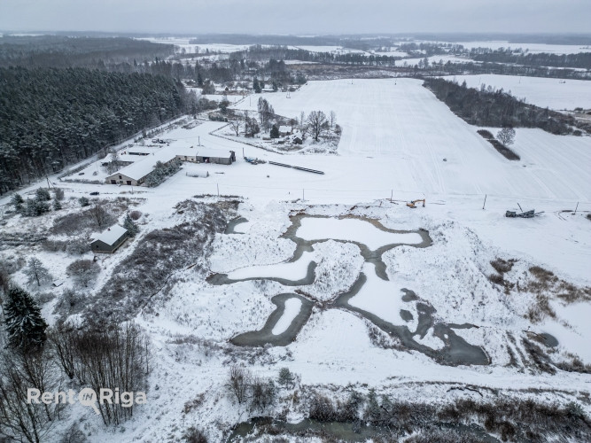 Продаётся инвестиционный объект  земельный участок с действующим карьером и Бауска и Бауский край - изображение 2