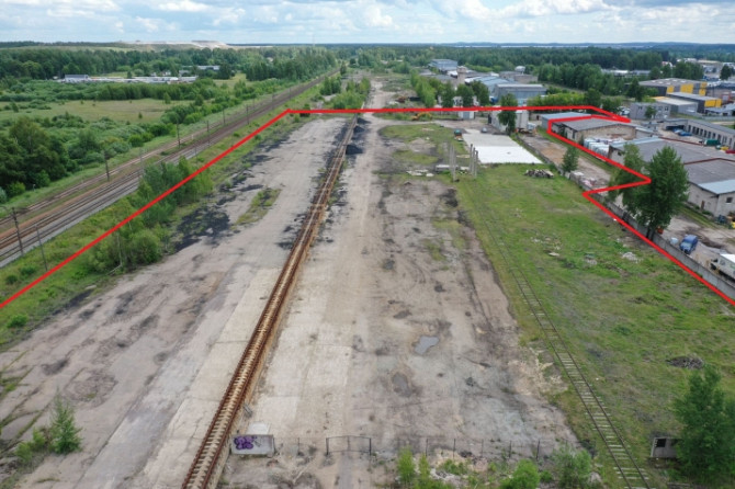 Асфальтированная территория с 3 железнодорожными подъездными путями и Рижский район - изображение 3