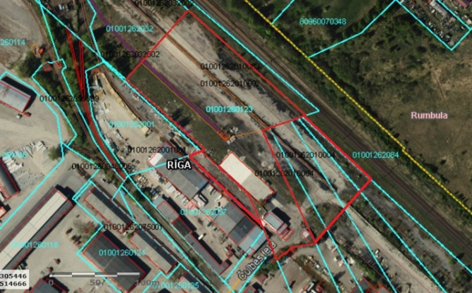 Асфальтированная территория с 3 железнодорожными подъездными путями и Рижский район - изображение 5