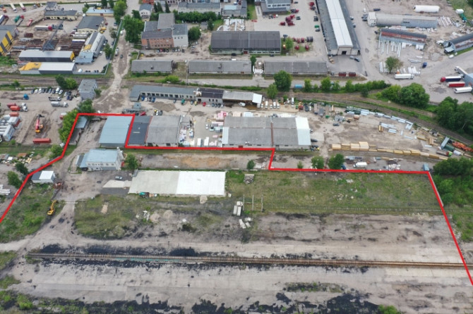 Асфальтированная территория с 3 железнодорожными подъездными путями и Рижский район - изображение 2