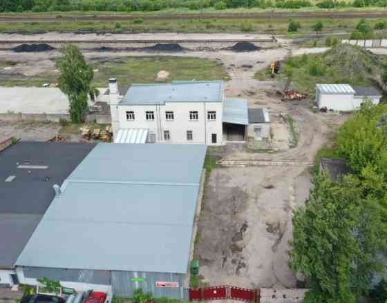 Metal hangar with columns.  Level concrete floor. Inside the hangar there is a 37 sq.m brick buildin Рижский район