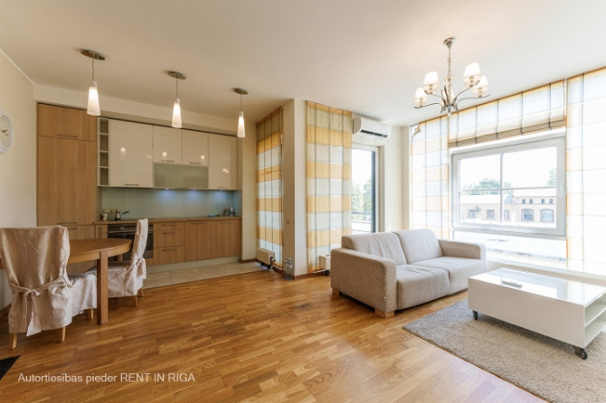 Īrei pieejams 2-istabu dzīvoklis projektā Mārtiņa nams 2.  Pārdomāts dzīvokļa plānojums, kas sastāv  Рига - изображение 1