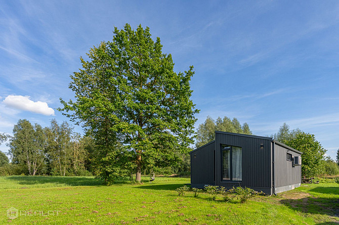 Pārdod kompaktu, ērtu un siltu koka karkasa māju. Mājiņa uzbūvēta divus gadus atpakaļ. Jelgava un Jelgavas novads - foto 7