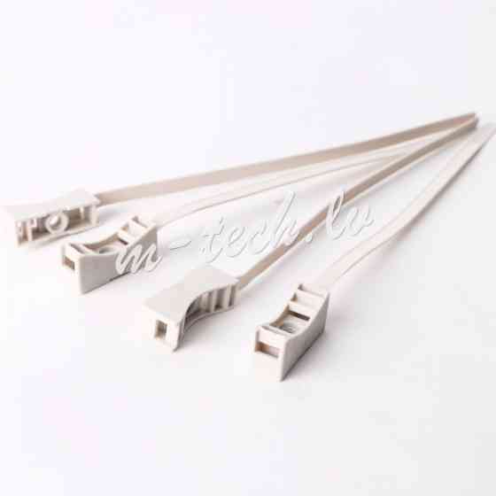 CTGM-8X180 - ROAD-TEQ Quick-Mount Nylon Cable Ties. size: 7.5x180mm 20 pcs. gray Rīga