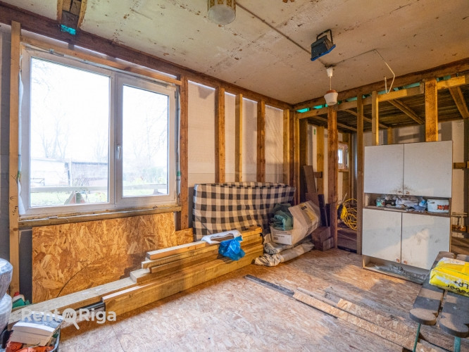 Pārdod nepabeigtu vasarnīcu burvīgā, ainaviskā vietā  Iespēja realizēt savas ieceres! Šī Rīga - foto 6