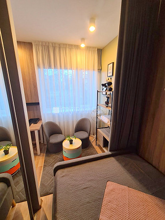 Renovēta māja, labiekārtota apzaļumota teritorija, apsargāta autostāvvieta, studio tipa, Rīga - foto 10