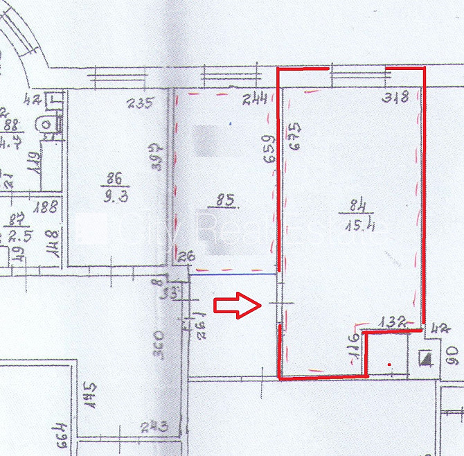 Fasādes māja, renovēta māja, objektu apsargā fiziskā apsardze, ieeja no ielas, kāpņu telpa Rīga - foto 4