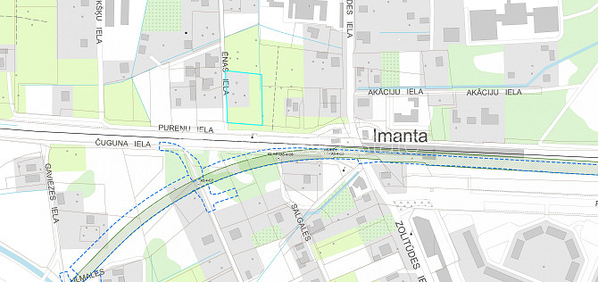 Iespējama mazstāvu apbūve, atļauts būvēt vienstāvu ēku, atļauts būvēt divu stāvu ēku, Rīga - foto 12