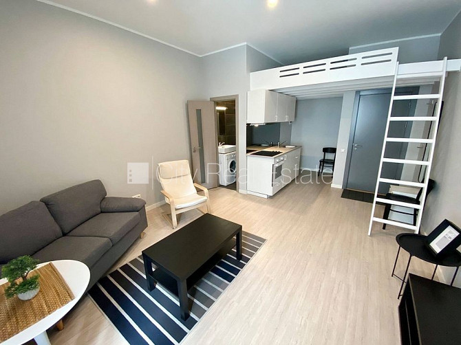 Здание во дворе, реновированный дом, благоустроенный озеленённый двор, закрытый Рига - изображение 1