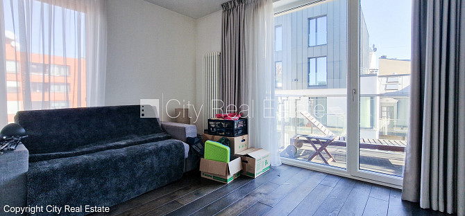 Новостройка, закрытый двор, возможность аренды парковки, озеленённая территория Рига - изображение 16