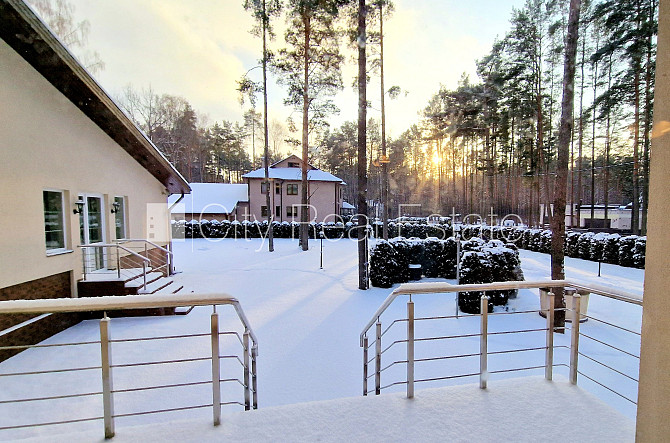 Частный дом, новостройка, благоустроенная озеленённая территория 3557 м2, въездные Юрмала - изображение 7