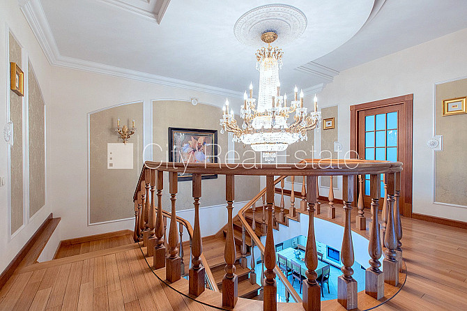 Zeme īpašumā, privātmāja, jaunceltne, keramzīta bloku sienas, labiekārtota apzaļumota Rīga - foto 18