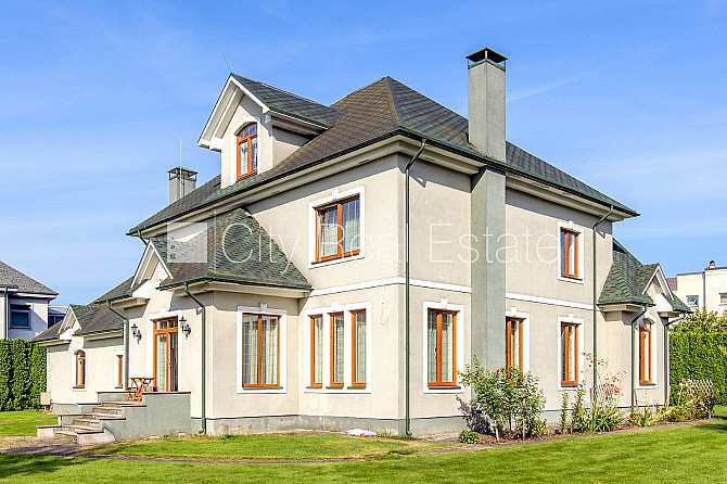 Zeme īpašumā, privātmāja, jaunceltne, keramzīta bloku sienas, labiekārtota apzaļumota Rīga - foto 6