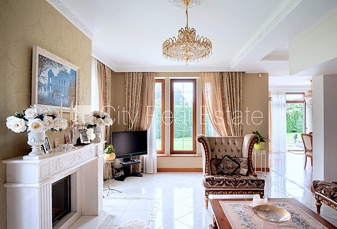 Zeme īpašumā, privātmāja, jaunceltne, keramzīta bloku sienas, labiekārtota apzaļumota Rīga - foto 12