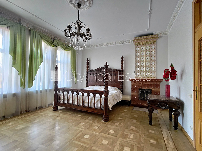 Zeme īpašumā, fasādes māja, renovēta māja, ķieģeļu mūra sienas, fasāde ar dekoratīvo Rīga - foto 9