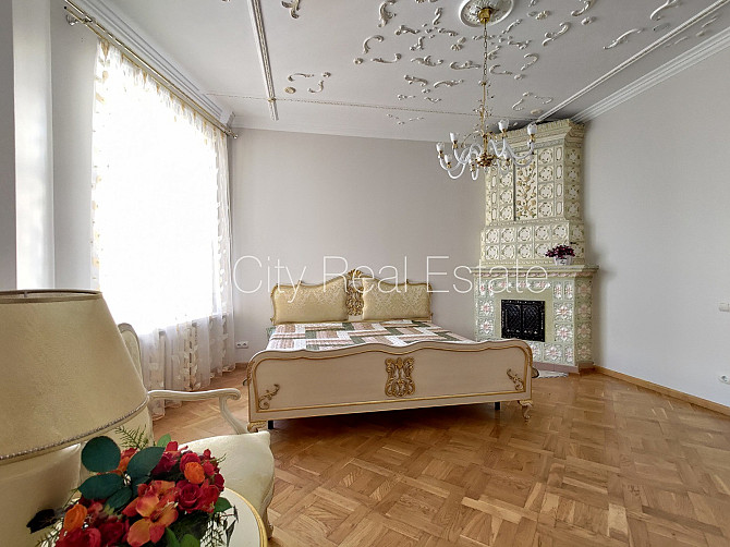 Zeme īpašumā, fasādes māja, renovēta māja, ķieģeļu mūra sienas, fasāde ar dekoratīvo Rīga - foto 11