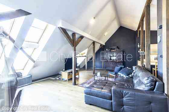 Фасадный дом, реновированный дом, закрытый двор, апартаменты люкс, мансарда, Rīga