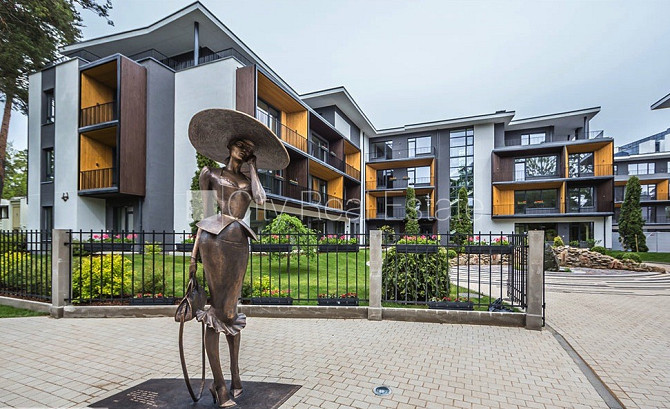 Земля в собственности, новостройка, дом во дворе, благоустроенная озеленённая Юрмала - изображение 15