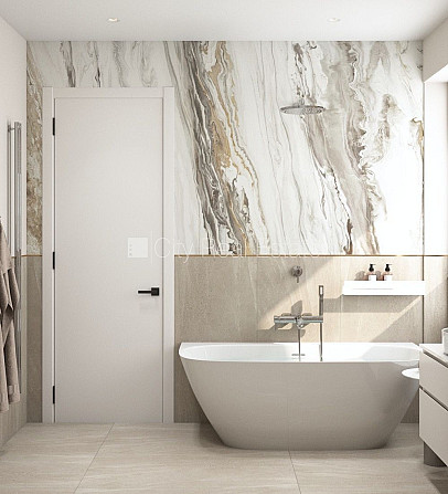 Проект - Tal Residence, земля в собственности, рядный дом, монолитные бетонные стены, на Рига - изображение 16