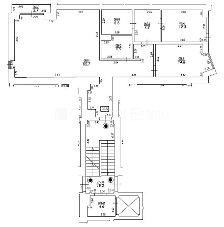 Фасадный дом, реновированный дом, энергоэффективный дом, закрытый двор, Рига - изображение 13