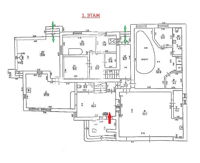 Privātmāja, jaunceltne, labiekārtota apzaļumota teritorija 2400 m2, bruģēts piebraucamais Rīga - foto 20