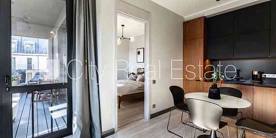 Новостройка, благоустроенный озеленённый двор, лифт, терасса 11.3 м2, количество Rīga