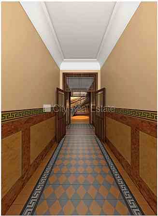 Фасадный дом, реновированный дом, закрытый двор, вход с улицы и со двора, лифт, Rīga