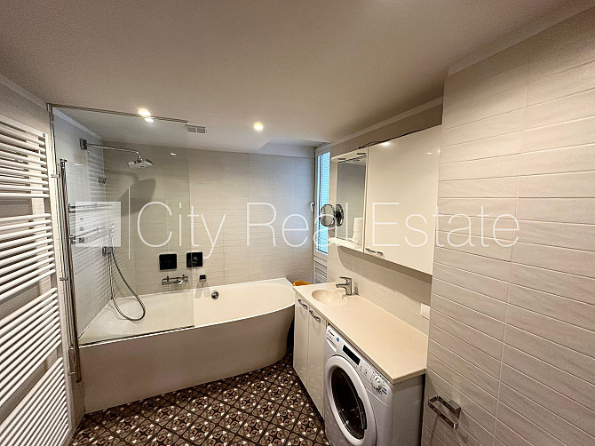 Projekts - Centra Nams, jaunceltne, fasādes māja, labiekārtota apzaļumota teritorija, slēgta Rīga - foto 19