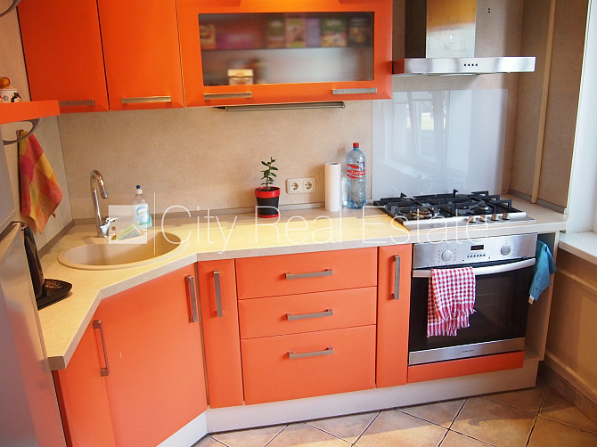 Благоустроенный озеленённый двор, место для машины, застеклённая лоджия, Рига - изображение 9