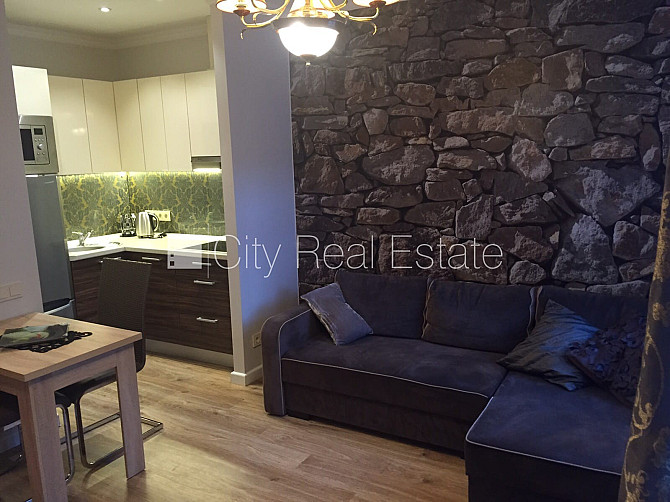 Фасадный дом, вход со двора, количество спален 1 шт., студио, кухня объединена с Рига - изображение 3