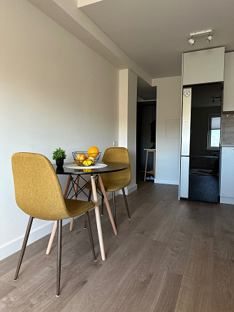 Tiek izīrēts gaišs un plašs studio tipa dzīvoklis 12 stāvu modernajā projektā. Mājas teritorijā... Рига - изображение 2