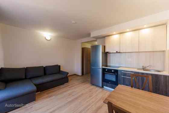 В аренду предлагается квартира-студия в новом проекте.  Квартира оборудована Рига