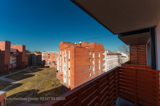 В аренду предлагается квартира-студия в новом проекте.  Квартира оборудована Рига - изображение 8